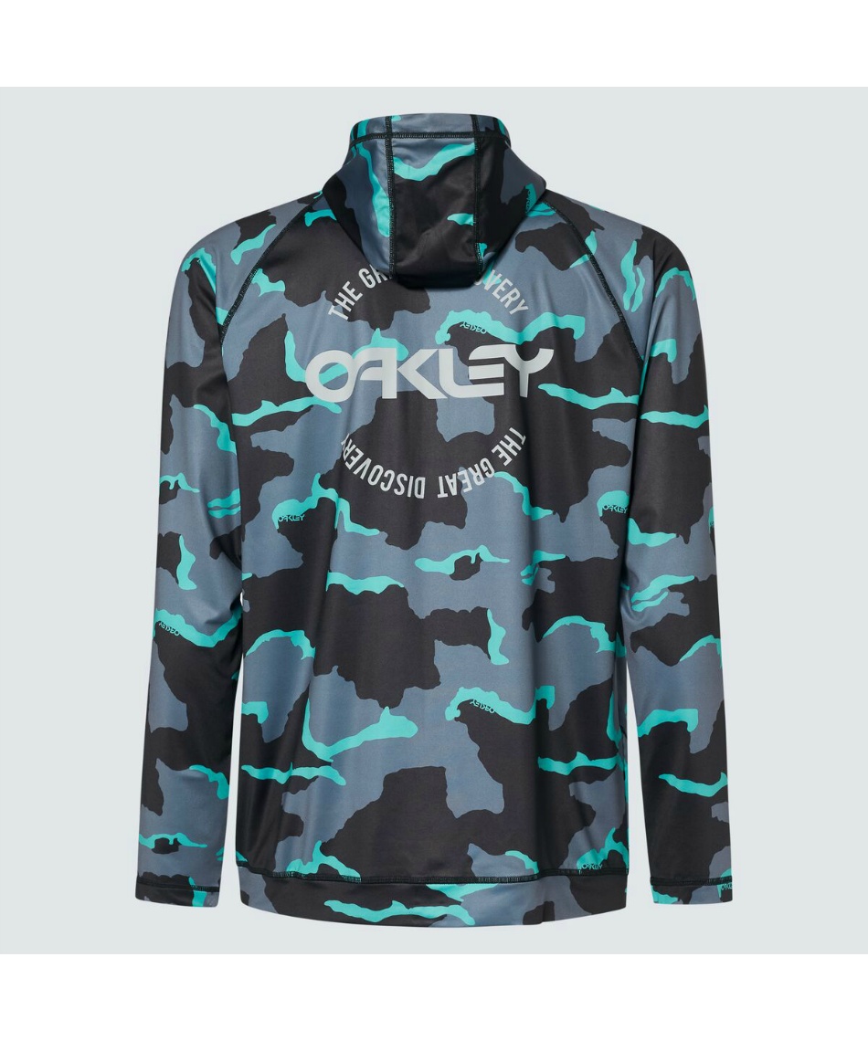 オークリー(OAKLEY) ラッシュガード 長袖 RASH HOODY 23.0 FOA405174