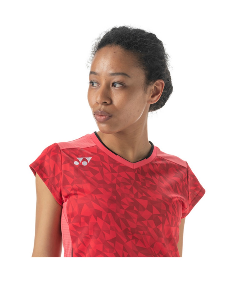 バドミントンウェア ゲームシャツ ウィメンズゲームシャツ フィット