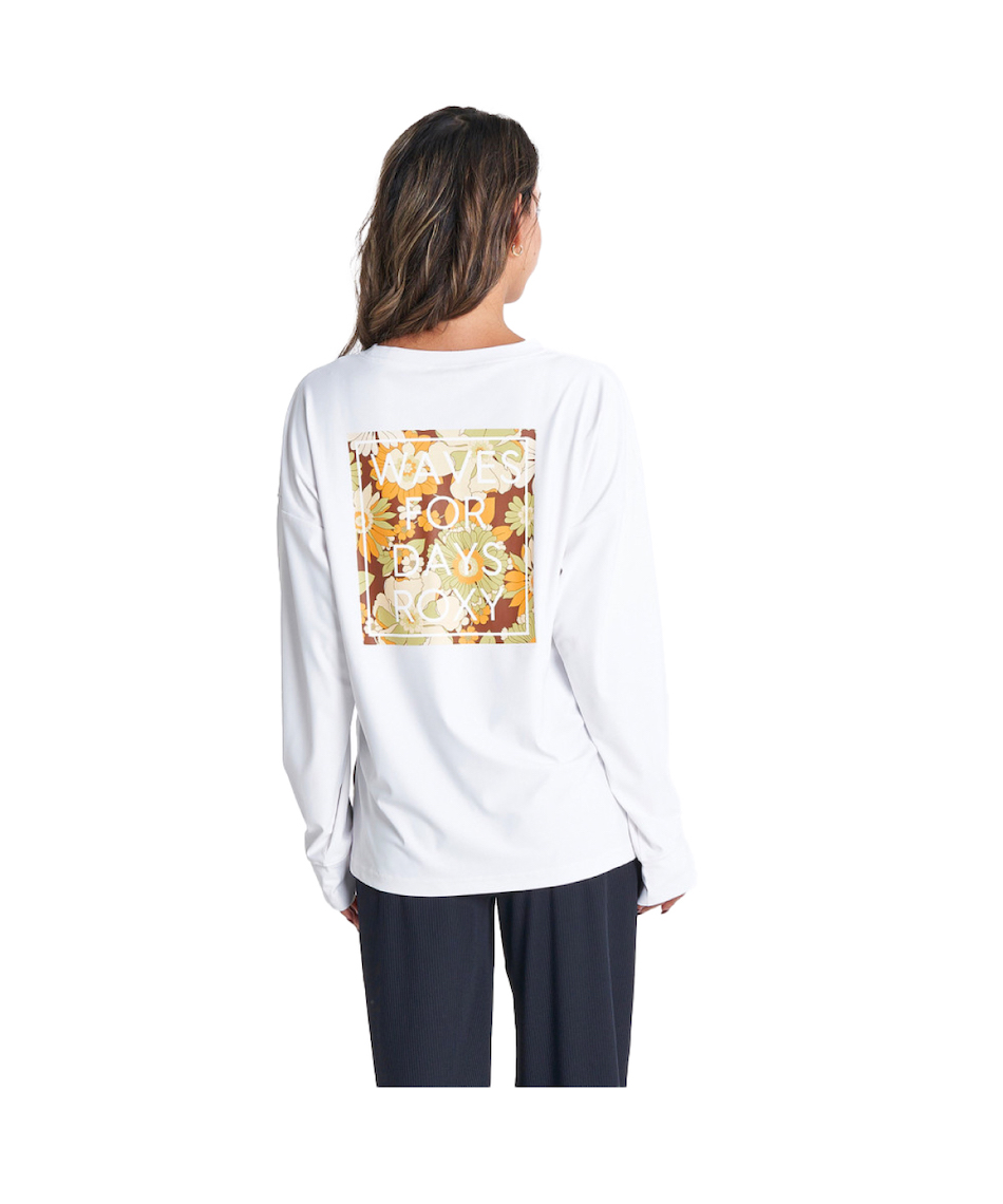 ロキシー(ROXY) ラッシュガード 長袖 VINTAGE FLOWER L/S TEE ラッシュ