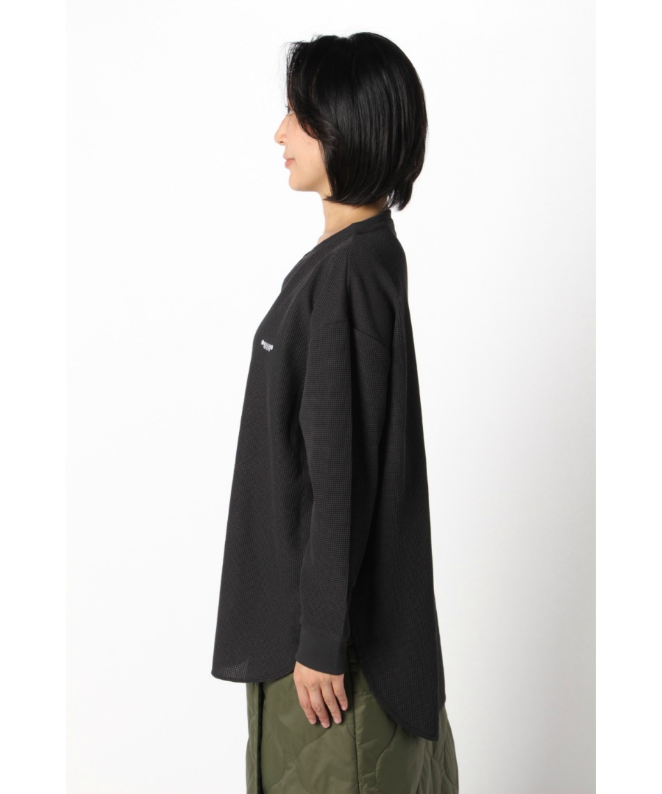 Tシャツ 長袖 サーマルニット ラウンドネックSH JP171145A18