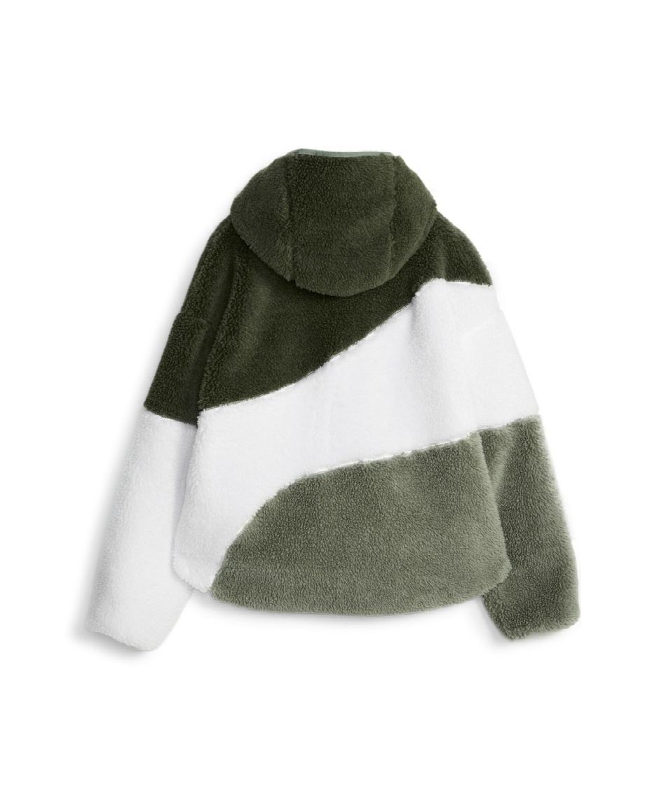 アウタージャケット ウィメンズ ビッグ キャット フーデッド シェルパ