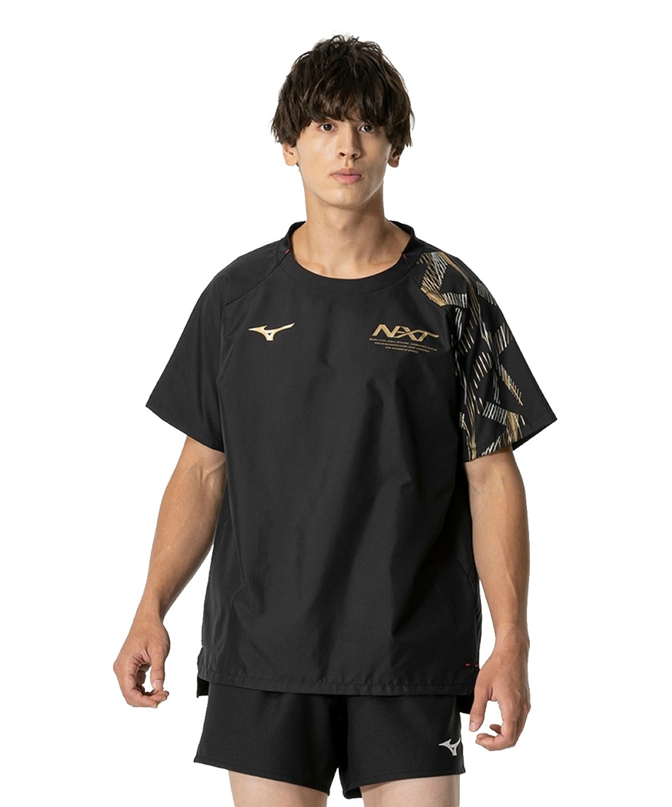 バレーボールウェア ピステ 半袖N-XTピステ 半袖V2MEB000 | スポーツ