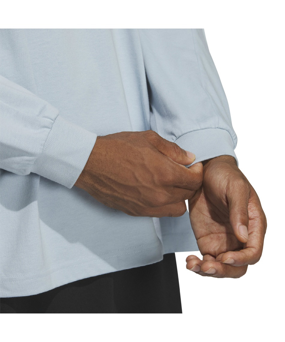 Tシャツ 長袖ワーディング ルーズフィット ヘビーシングルジャージー