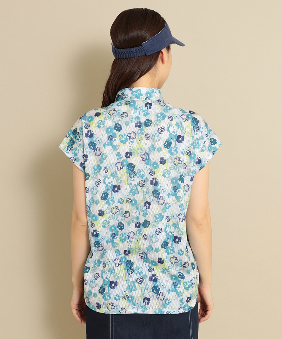 ゴルフウェア ポロシャツ 半袖 かざあなウォールアート C24134217