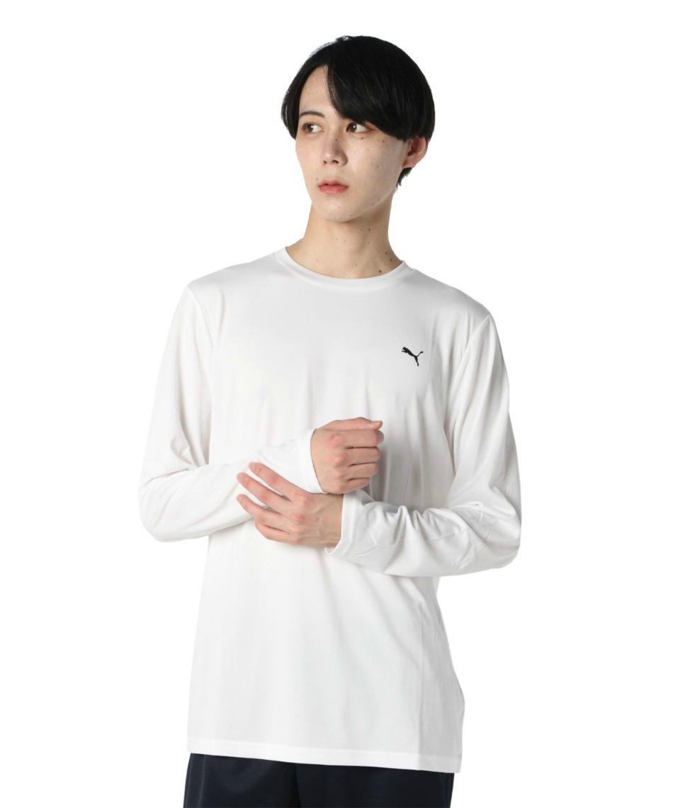 スポーツウェア 長袖 ワンポイント機能ロンT 525182 | スポーツ用品
