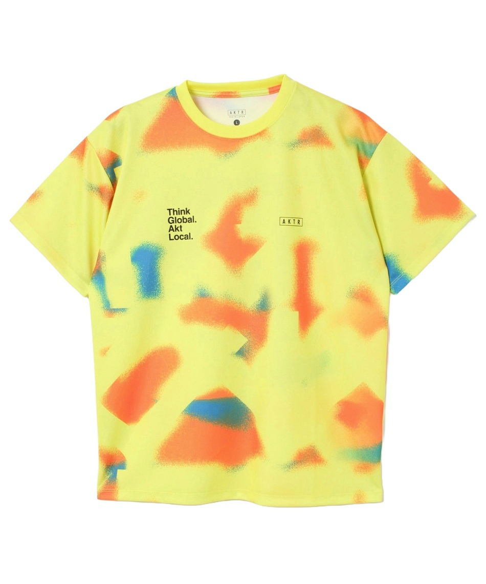 l|Cg50pt yzAN^[(AKTR) oXPbg{[EFA Vc SCRIBBLE AKT LOCAL LOOSE FIT SPORTS TEE 124-017005 Y YE L