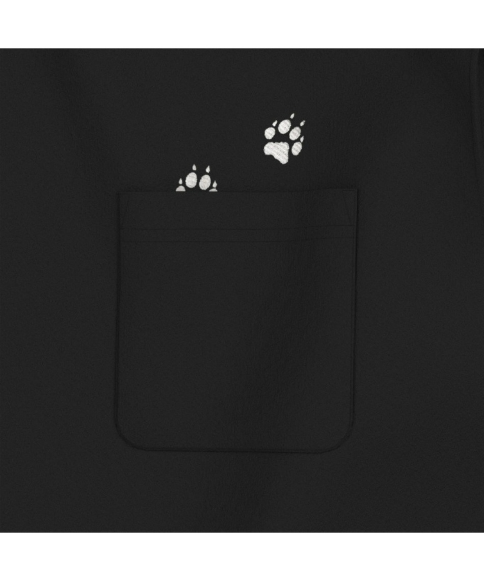 ジャックウルフスキン(Jack Wolfskin) Tシャツ 長袖 ポーインポケット