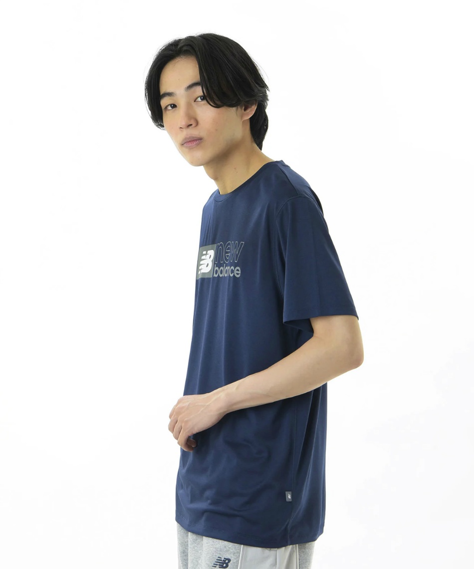 ニューバランス(new balance) Tシャツ 半袖 パフォーマンスグラフィックショートスリーブTシャツ AMT41000