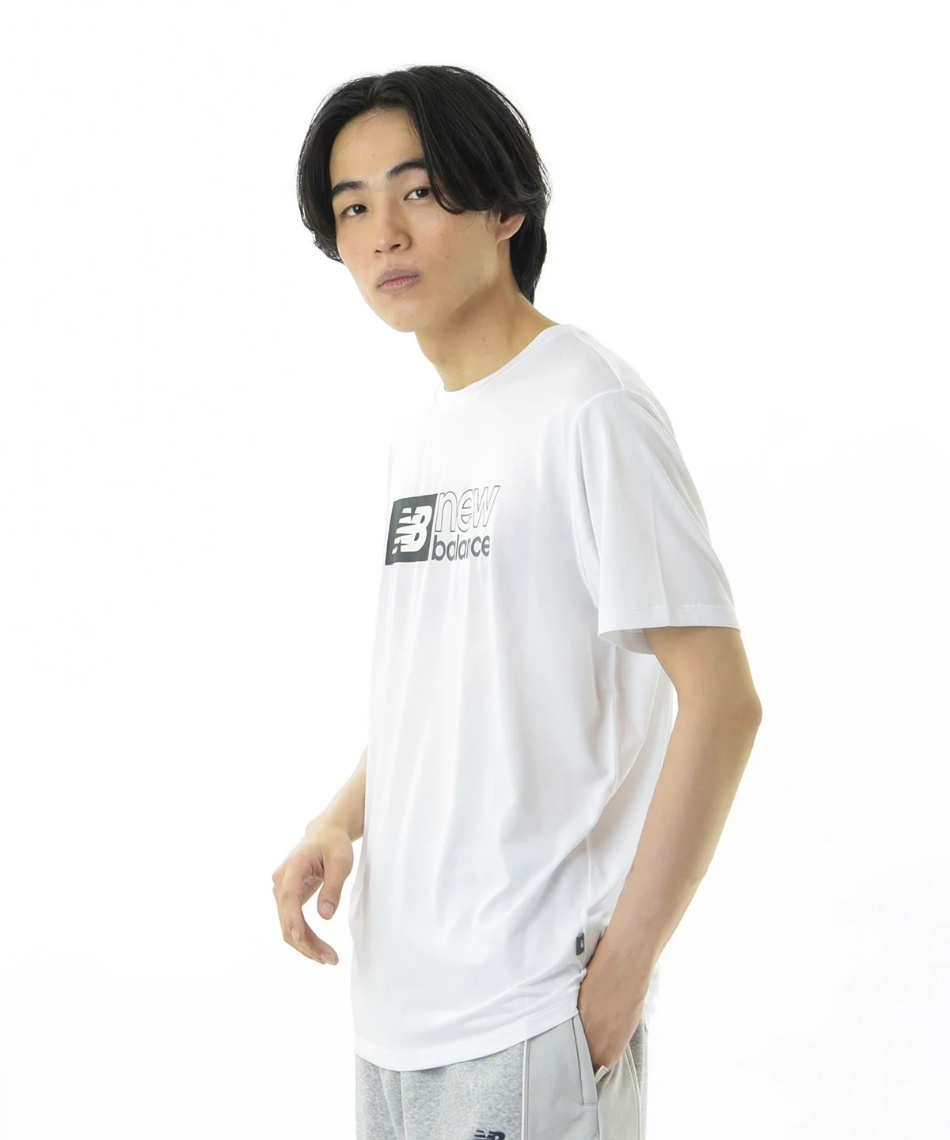 ニューバランス(new balance) Tシャツ 半袖 パフォーマンスグラフィックショートスリーブTシャツ AMT41000