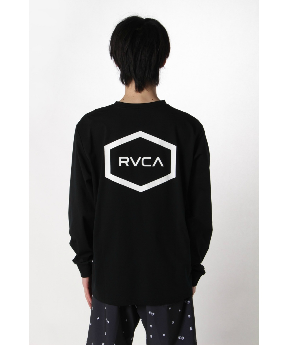 ルーカ(RVCA) ラッシュガード 長袖 L/SラッシュTシャツ BE041801