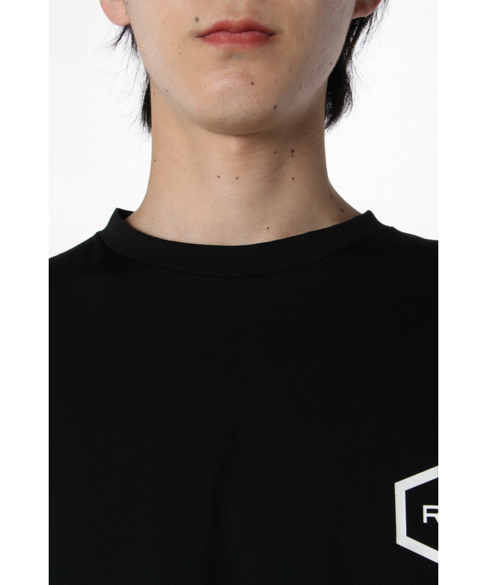 RVCA ルーカ ラッシュガード 半袖Tシャツ M,XLサイズ ブラック ルーカ(RVCA) ラッシュガード 半袖 ラッシュTシャツ BE041804