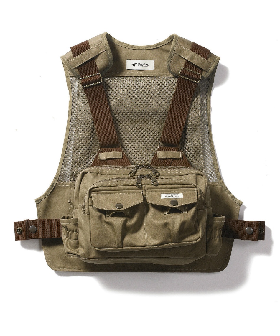 Foxfire - Foxfire チェストストラップベスト Chest Strap Vest フォックスファイヤー(Foxfire) ベスト チェストストラップ