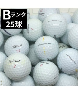 【中古】【店頭受取不可】 タイトリスト(Titleist) ゴルフボール プロV1x PRO V1x 2019年モデル Bランク ロストボール 01-10-02-B-25 ‥