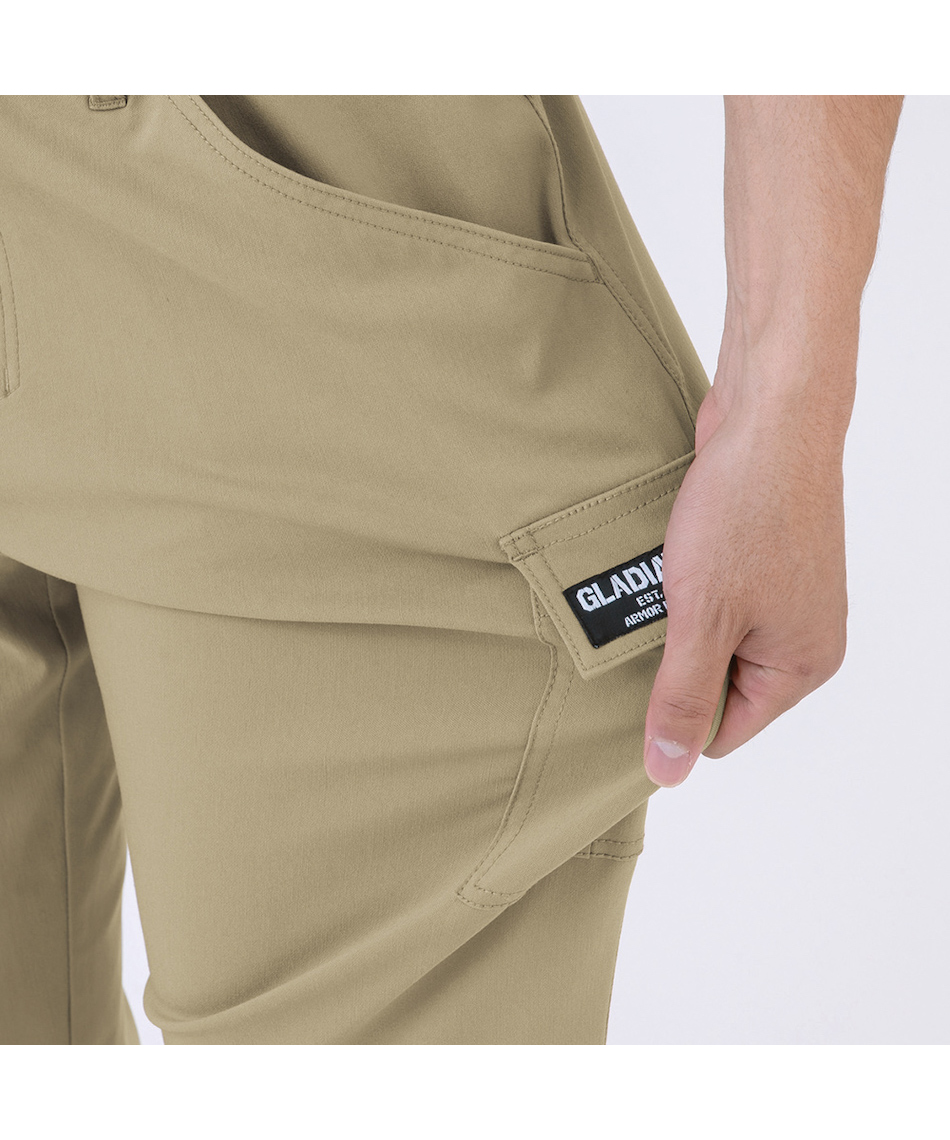 ロングパンツ ストレッチ ライトジョガーカーゴパンツ G-2015 【ご自宅