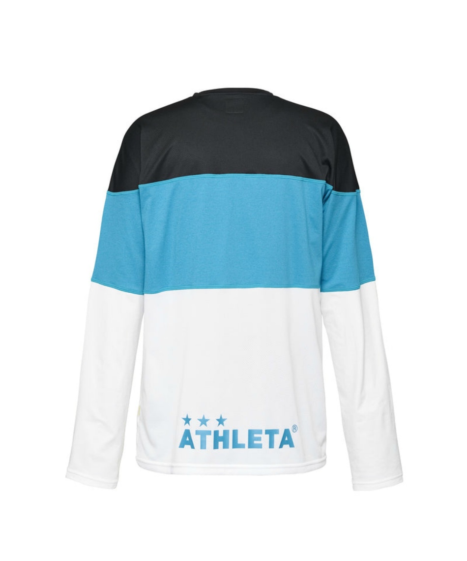 アスレタ(ATHLETA) サッカーウェア 長袖シャツ カラーブロックプラロン