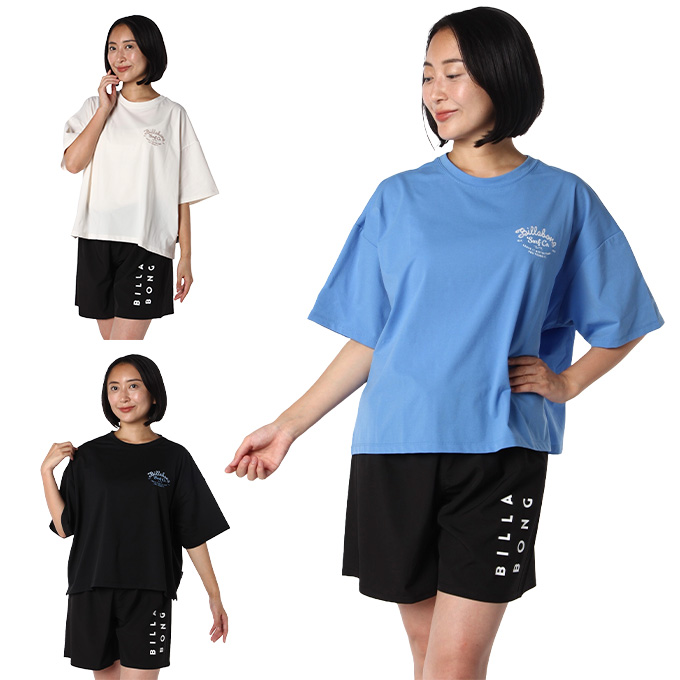 ビラボン BILLABONG ラッシュガード 半袖 レディース S/SラッシュT BE01C854