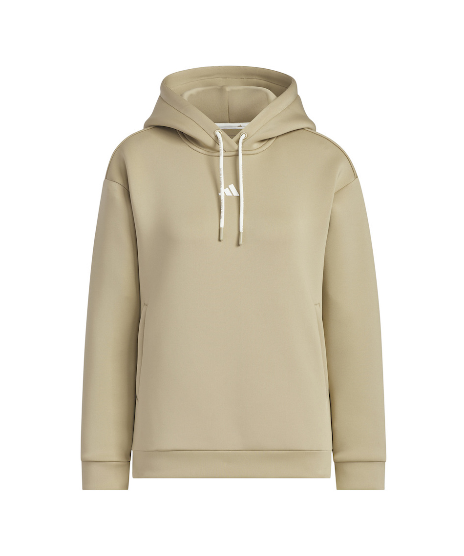 極美品　ウノピュウノウグァーレトレゴルフ　ダンボールニット　ビックロゴ　M ゴルフウェア スウェット ダンボールニットビッグロゴフーディー KWE54