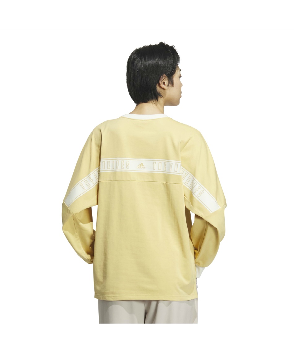 アディダス(adidas) Tシャツ 長袖 ワーディング ルーズフィット