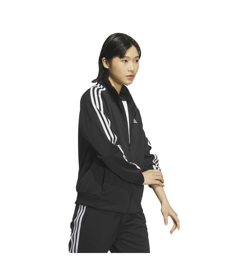 adidas アディダス ジャージ　白黒　セット アディダス ADIDAS W3Sトラックスーツ ジャケット パンツ 女性用