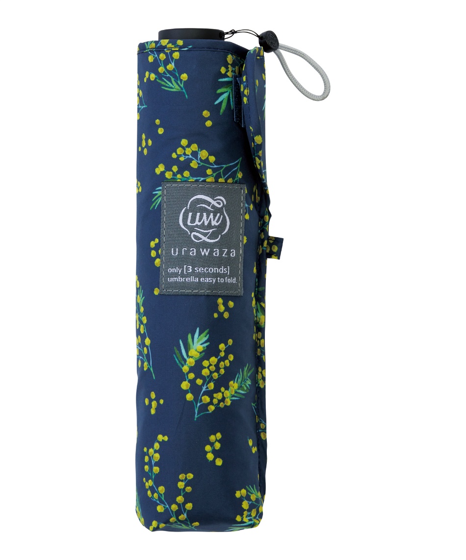 ムーンバット 晴雨兼用 折りたたみ傘 ウラワザスリムプリント55 UR