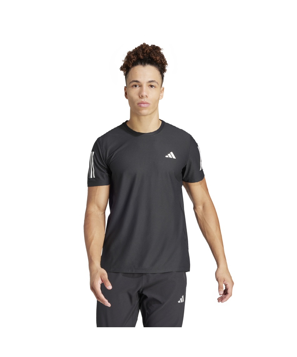 正品 adidas Training T-shirt アディダスTシャツ 半袖Tシャツ アディダス(adidas) ランニングウェア Tシャツ 半袖 オウン ザ