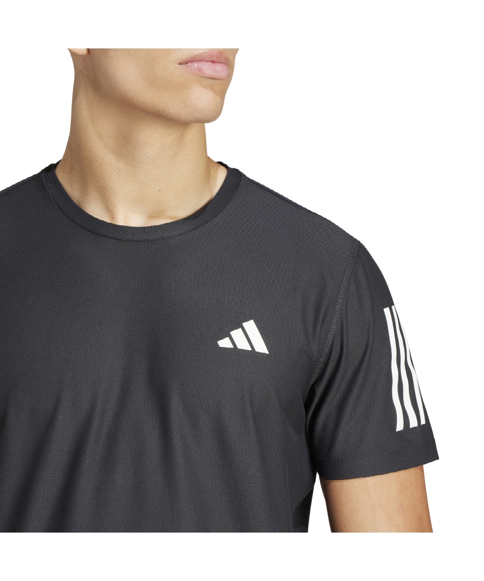 adidas オンザラン　ランニング上下セット Tシャツ アディダス(adidas) ランニングウェア Tシャツ 半袖 オウン ザ ラン