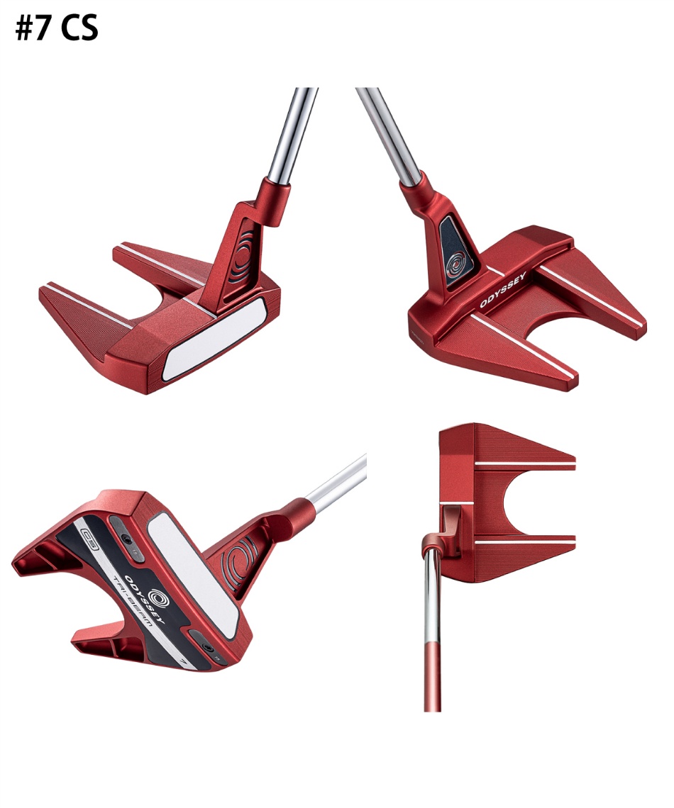 オデッセイ(ODYSSEY) ゴルフクラブ パター トライビーム レッド TRI