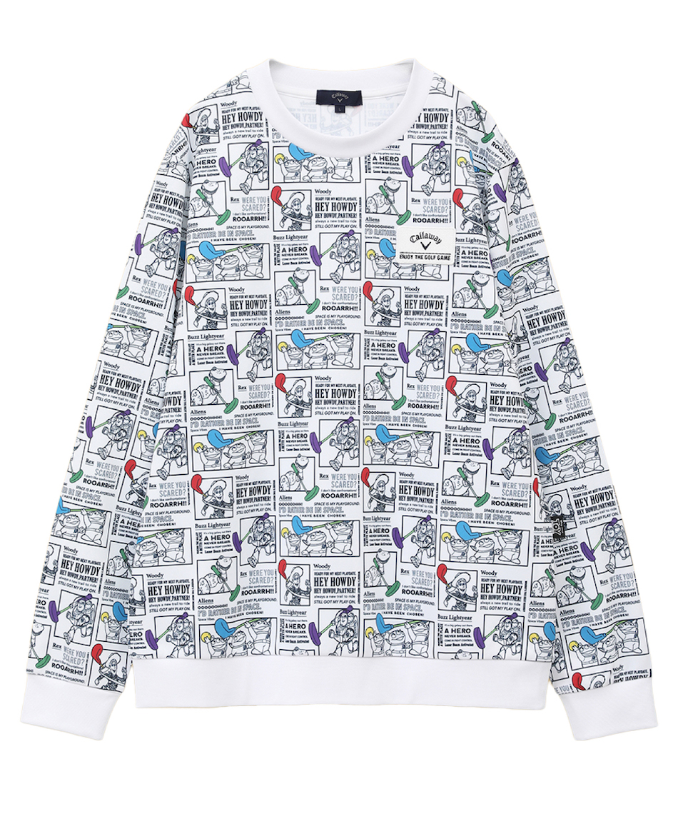 ゴルフウェア スウェット TOYSTORY / CALLAWAY Collection