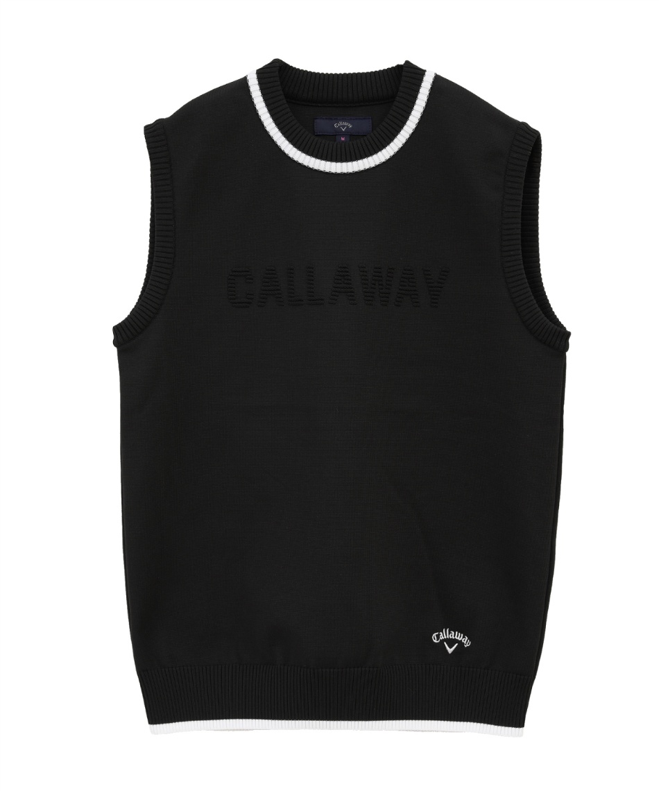 キャロウェイ(Callaway) ゴルフウェア ニットベスト ピンタック