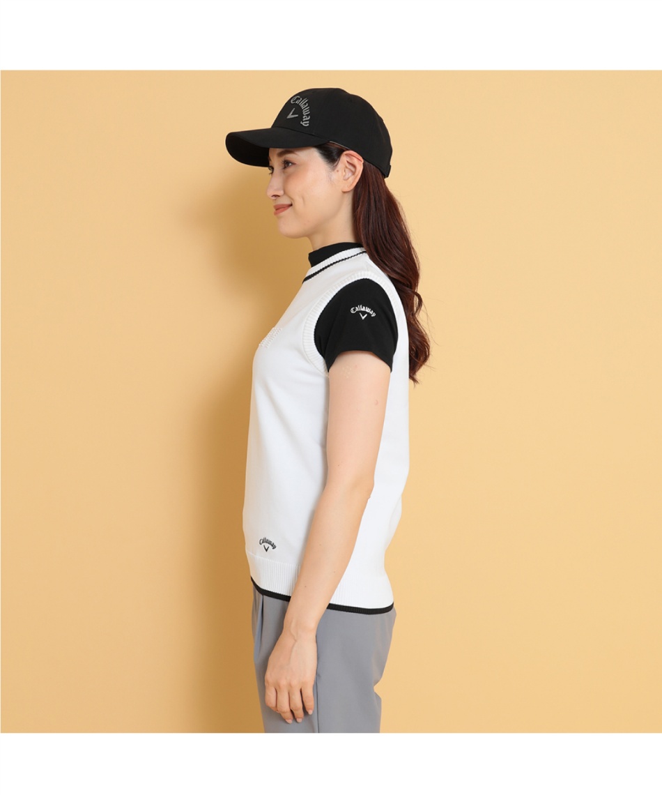 キャロウェイ(Callaway) ゴルフウェア ニットベスト ピンタック