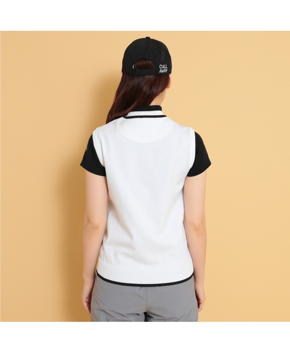 キャロウェイ(Callaway) ゴルフウェア ニットベスト ピンタック