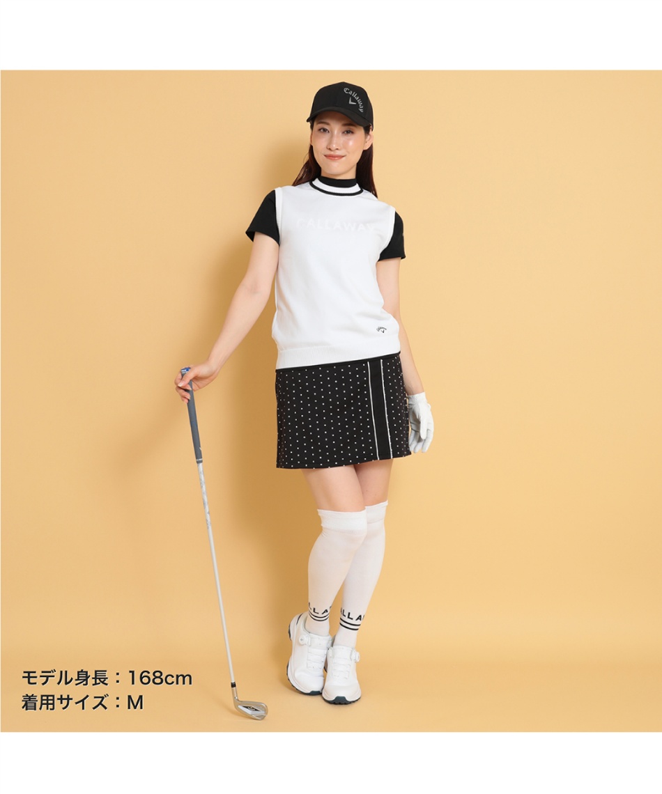 キャロウェイ(Callaway) ゴルフウェア ニットベスト ピンタック