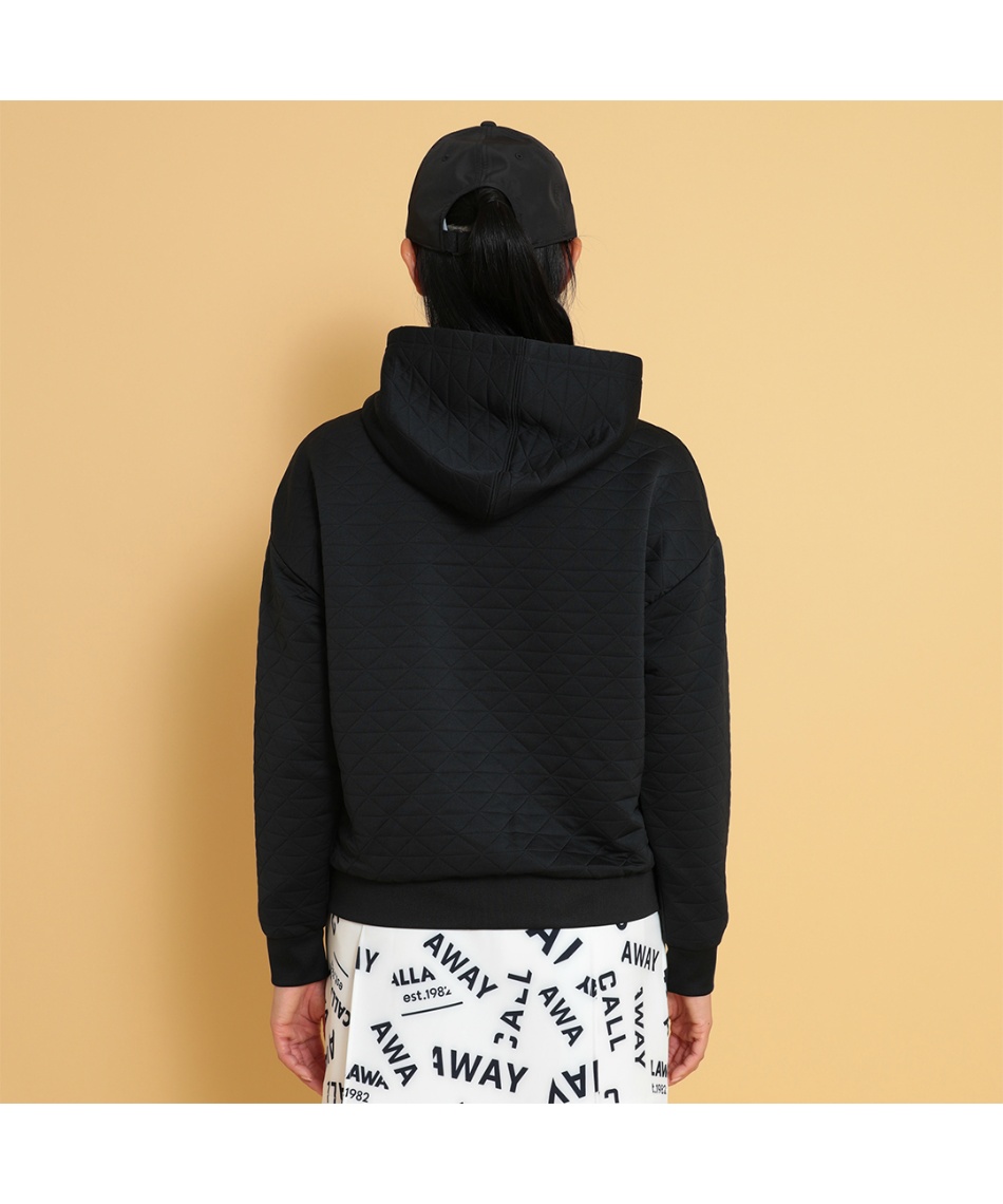 ゴルフウェア ブルゾン キルトスウェットフルジップパーカー C24217206