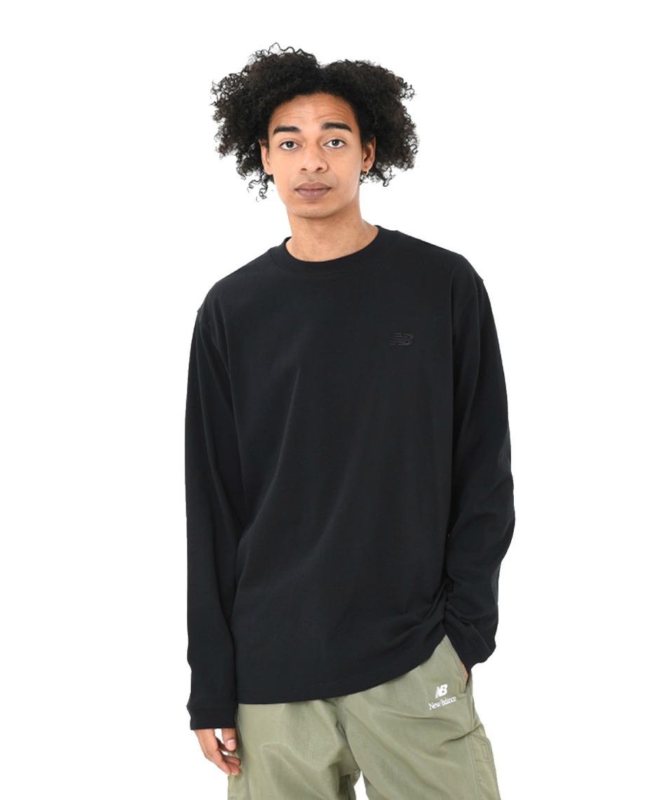 ニューバランス(new balance) Tシャツ 長袖 AHL 刺繍ロゴ ロンT