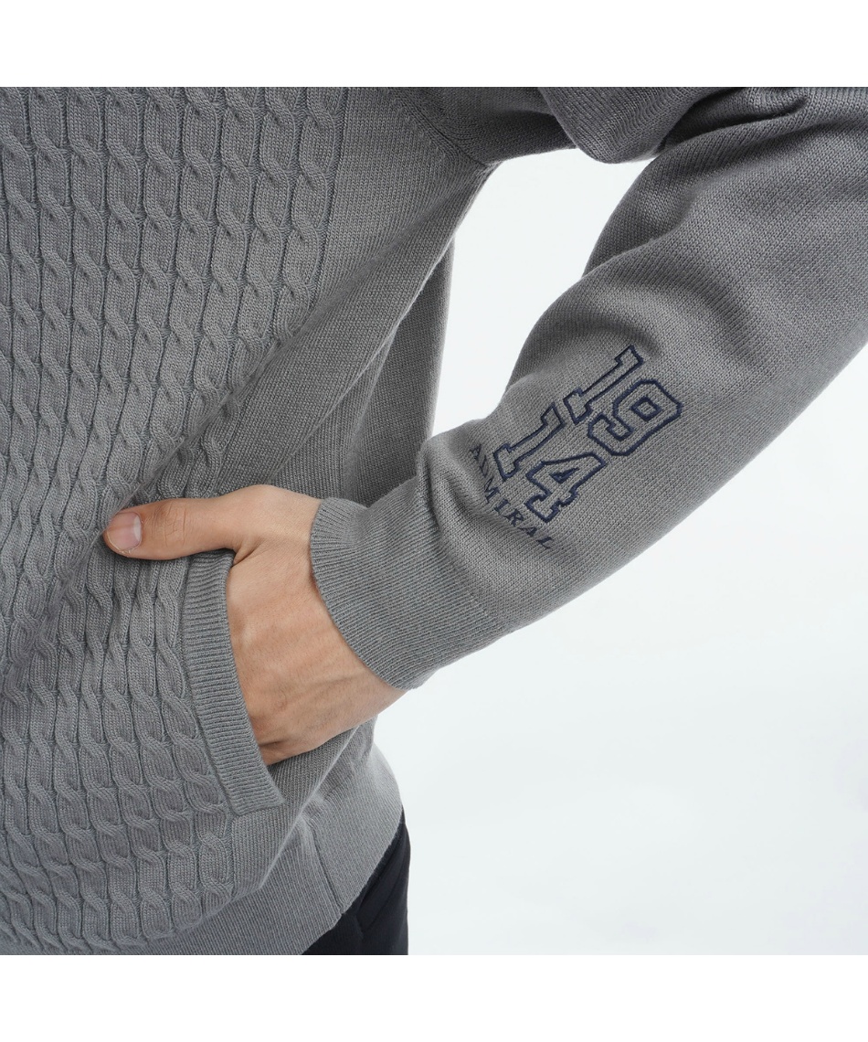 アドミラル(Admiral) ゴルフウェア ブルゾン フラッグ フルジップ