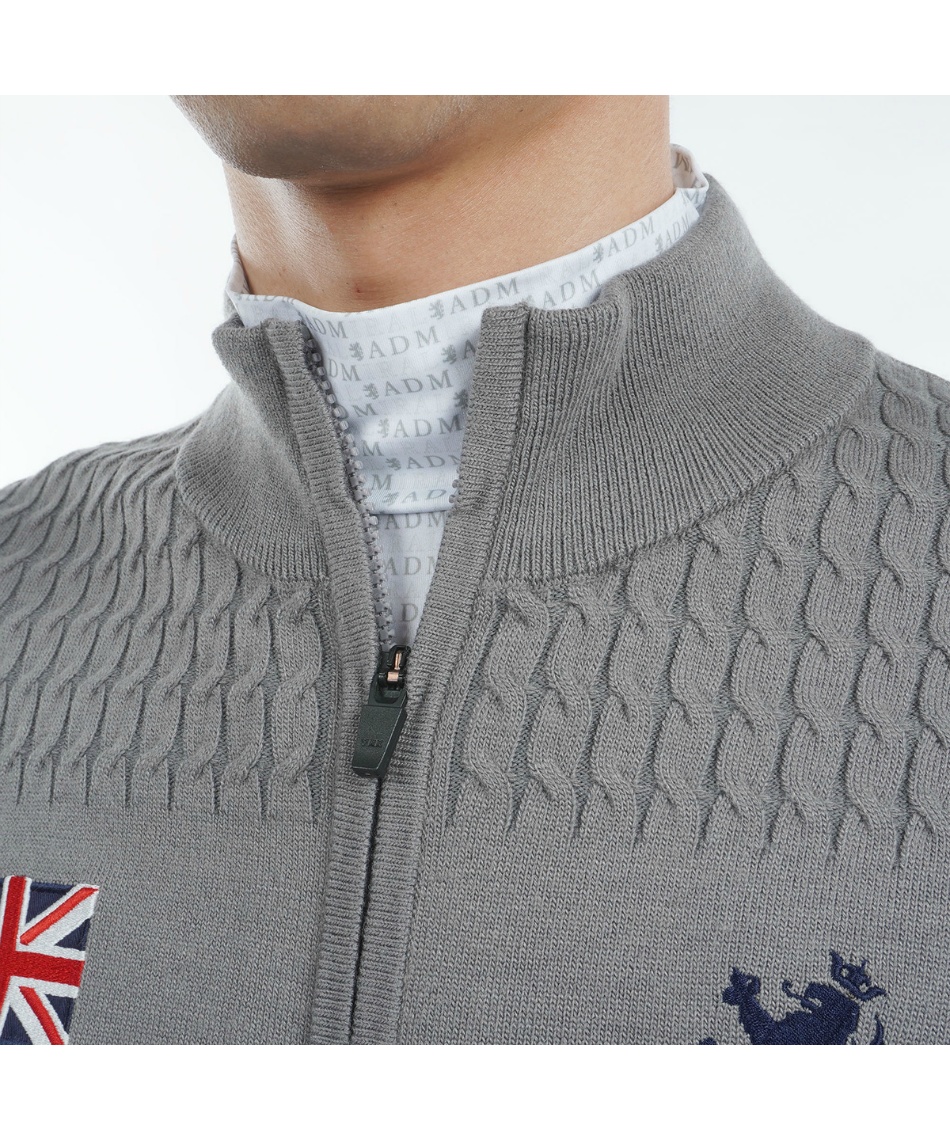 アドミラル(Admiral) ゴルフウェア ブルゾン フラッグ フルジップ