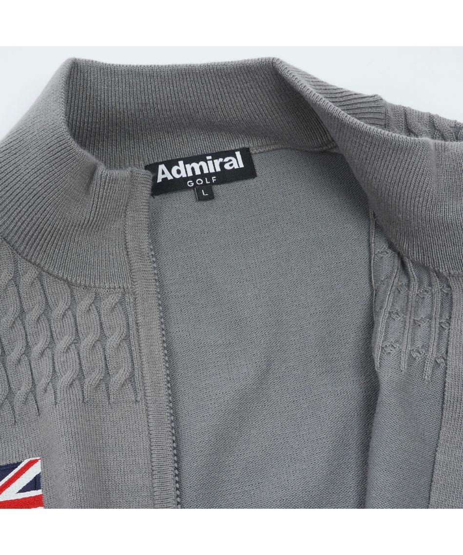 アドミラル(Admiral) ゴルフウェア ブルゾン フラッグ フルジップ