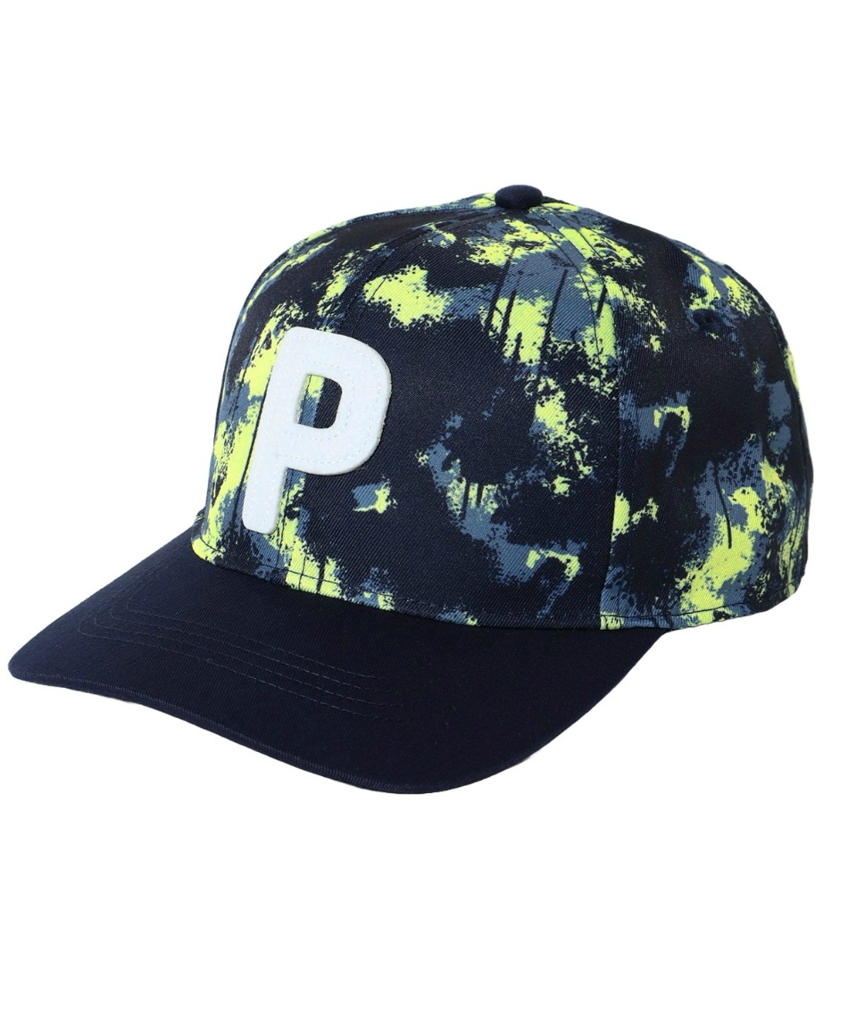 FR2 golf 沖縄 限定 キャップ ゴルフ ポロ POLO 黒 帽子 月桃 ゴルフ