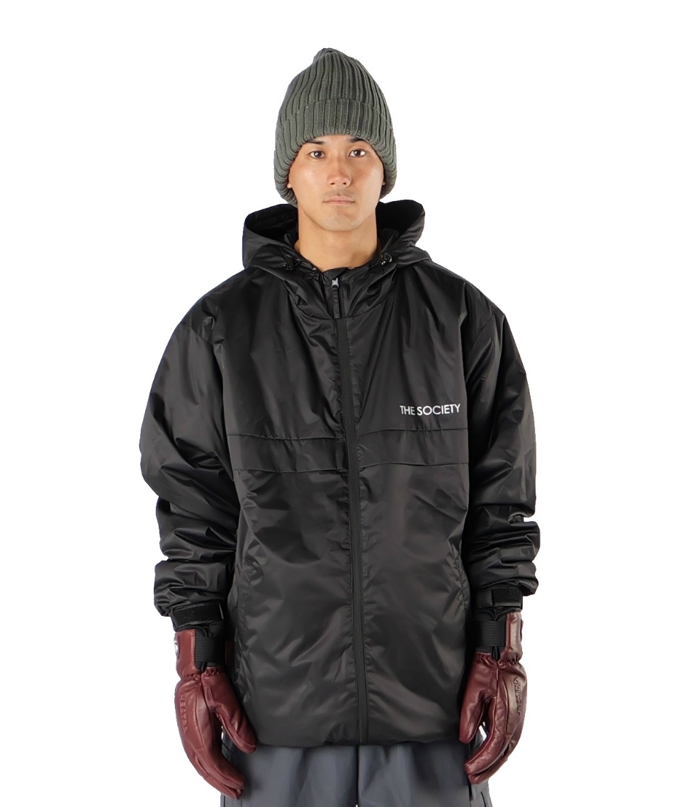 l|Cg140pt 21% OFF^SALE yzU\TGeB(THE SOCIETY) Xm[{[hEFA WPbg tWbvWPbg TSJ0002 Y BLK M