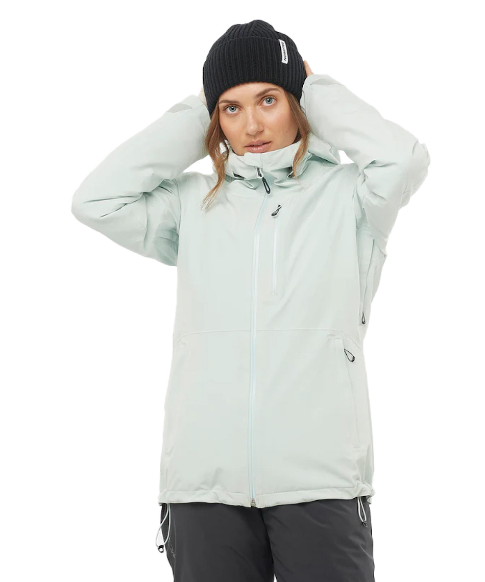l|Cg343pt 14% OFF^SALE yzT(SALOMON) XL[EFA WPbg HIGHLAND JKT W yKizy25-26 2026fz fB[X MISTY BLUE S