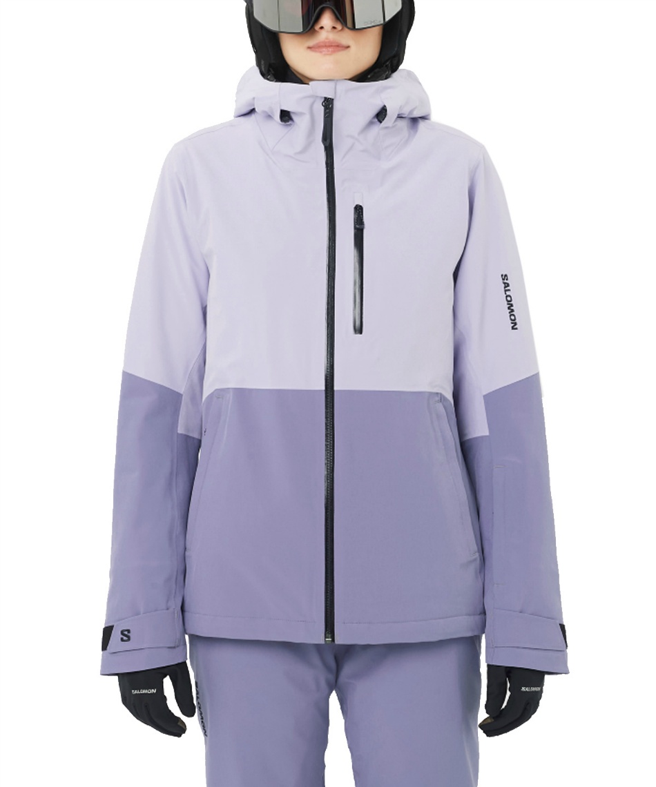 l|Cg343pt 14% OFF^SALE yzT(SALOMON) XL[EFA WPbg HIGHLAND JKT W yKizy25-26 2026fz fB[X CSKY^BLGR M