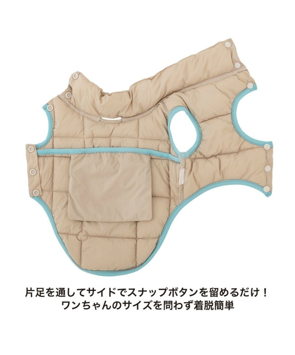 ペットウェア SUPER LIGHT PUFF VEST スーパーライトパフベスト 1415M