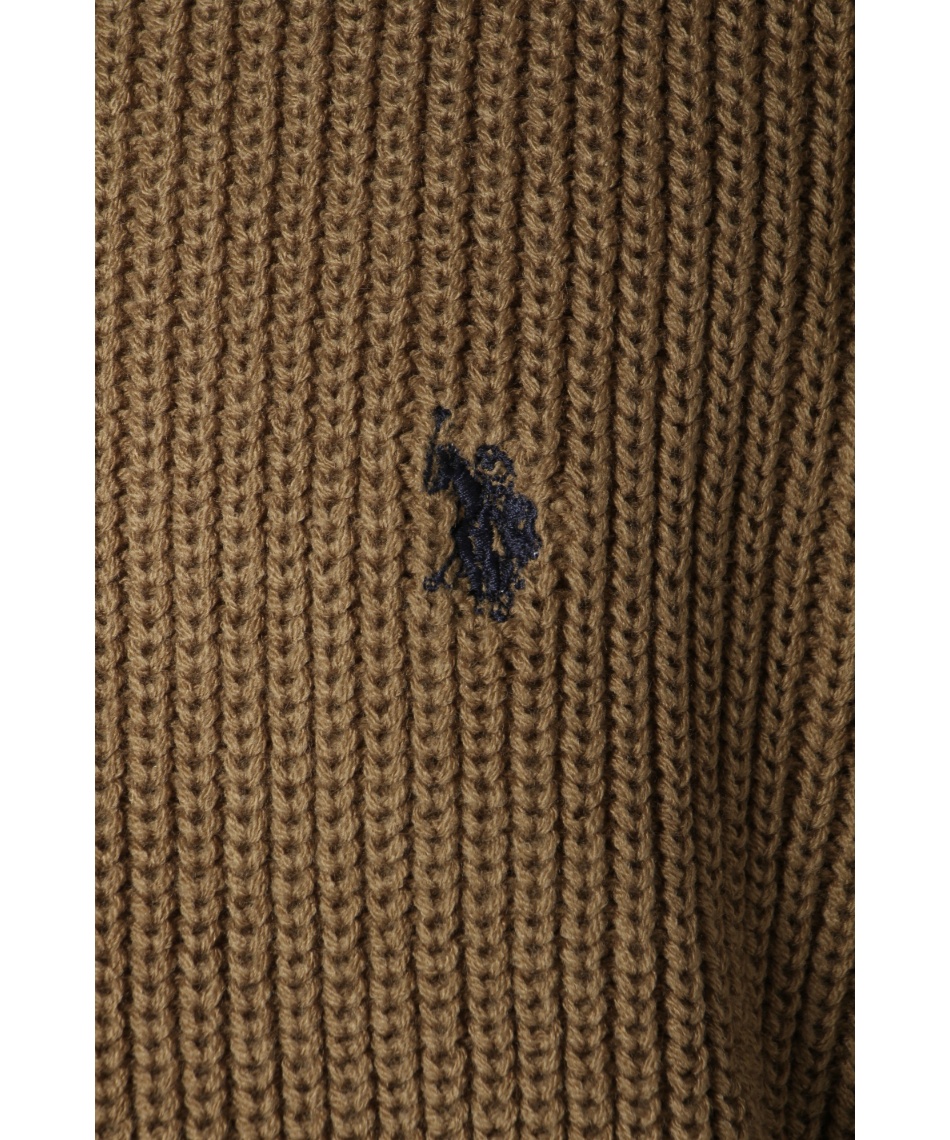 セーター Half Zip Knit ハーフジップニット ダブルホースマン刺繍