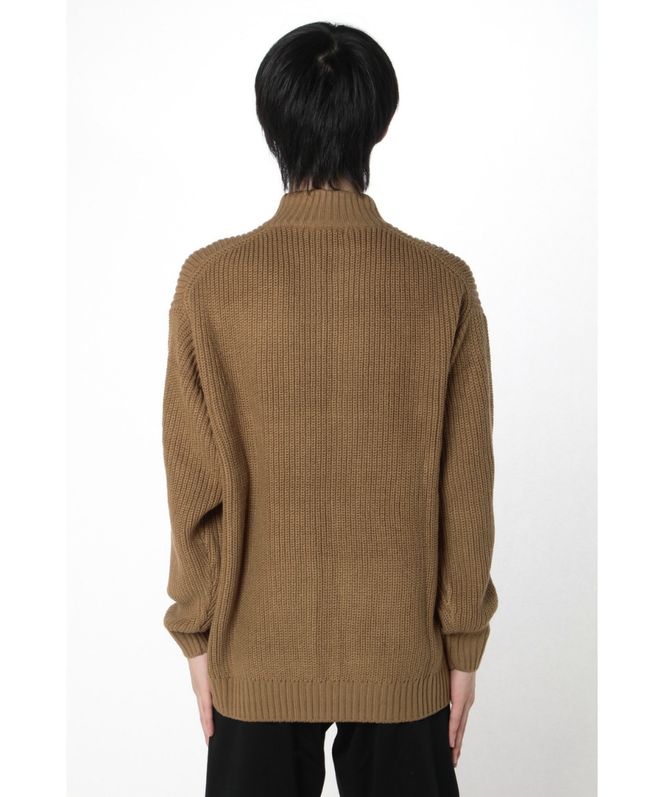 セーター Half Zip Knit ハーフジップニット ダブルホースマン刺繍