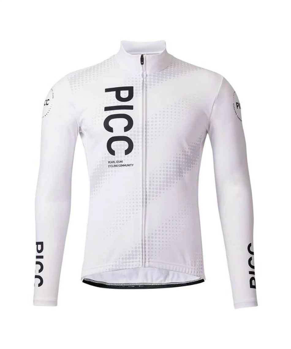 PICC サイクルジャージ 長袖 サーモジャージ PICC3100-BL 【ご自宅配送