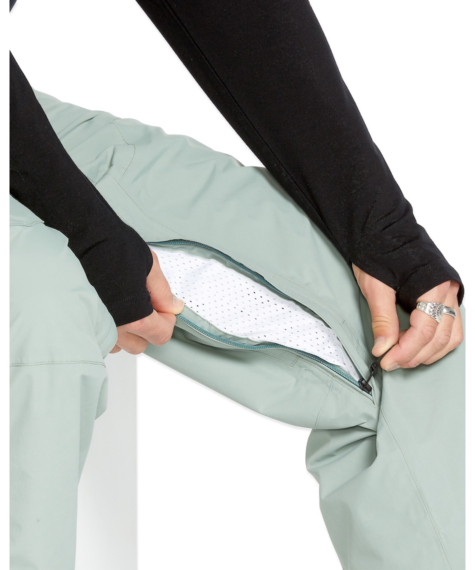 VOLCOM ベージュジャケット グリーンパンツセット OUTLET】VOLCOM Mens 5-Pocket Pants - Ivy