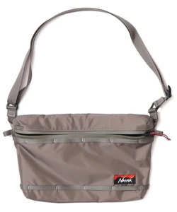 �l���|�C���g90pt 9% OFF�^SALE �y���������z�i���K(NANGA) �T�R�b�V�� AURORA TEX SACOCHE NA2441-3A199-A M.GRY M�DGRY FREE