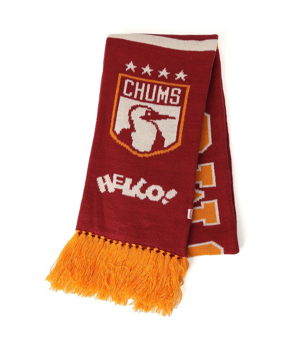 l|Cg61pt 10% OFF^SALE yz`X(CHUMS) lbNEH[}[ `XJbWjbg}t[ CHUMS College Knit Muffler CH09-1329 Y fB[X Burgundy F