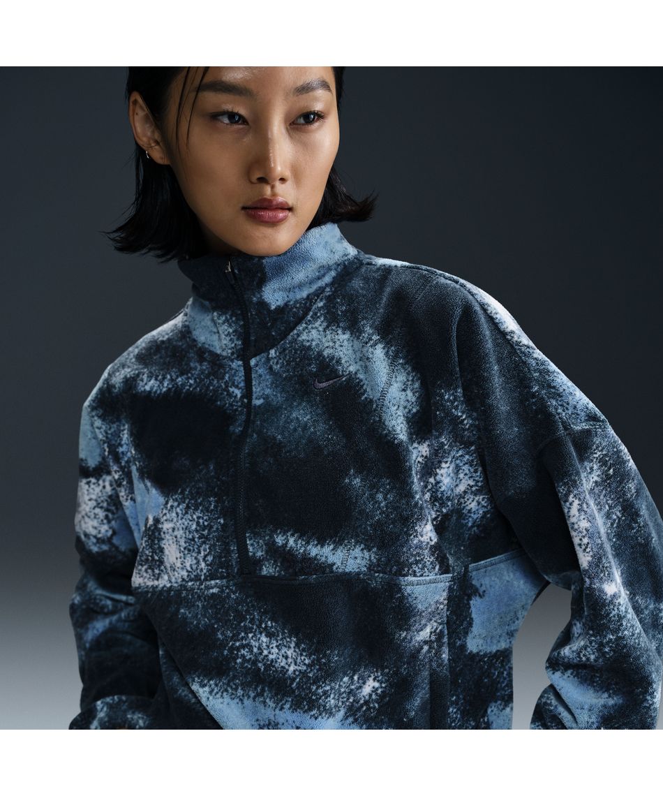 スウェット F ONEポーラーフリース総柄HZトップ FZ6970-478 | スポーツ