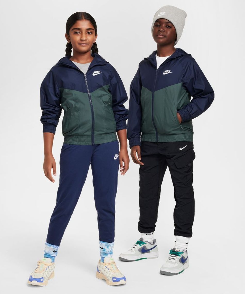 ナイキ 新品未使用 レペル ウィンドランナー フーディ ジャケット(ブルー/M) ナイキ(NIKE) アウタージャケット J NSW ウィンドランナー